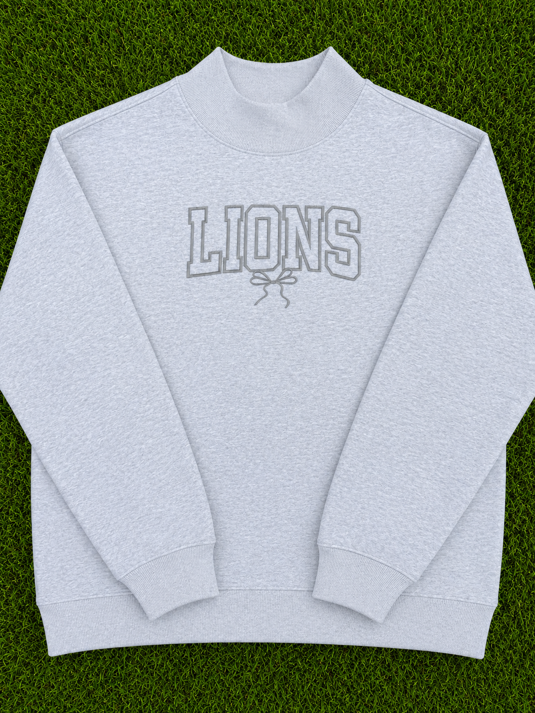 ADULT Mock Neck Sweatshirt