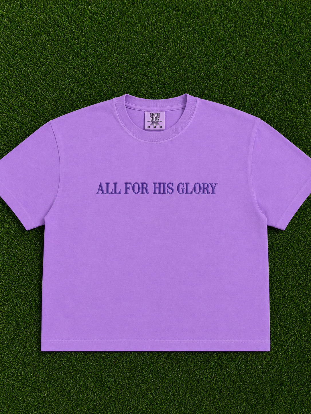 All For His Glory Boxy Tee