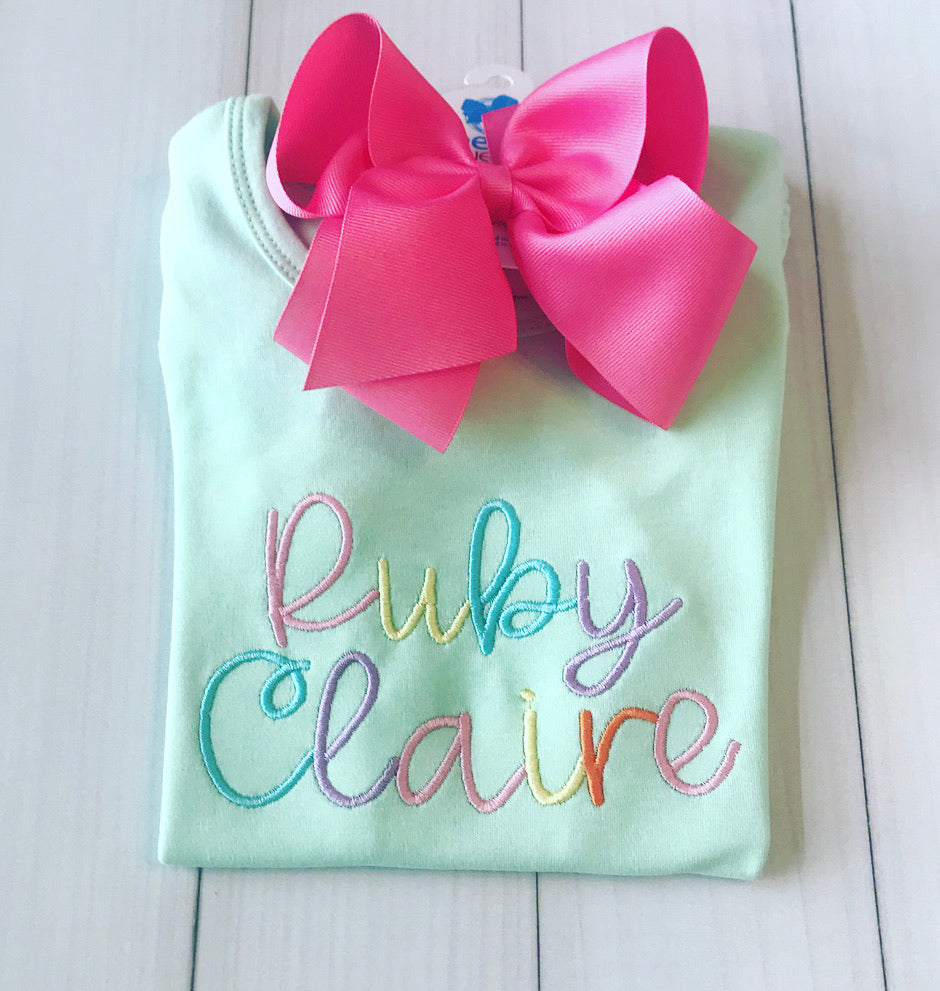 Rainbow Name Custom