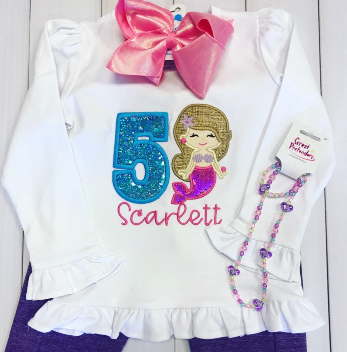 Mermaid Birthday Shirt