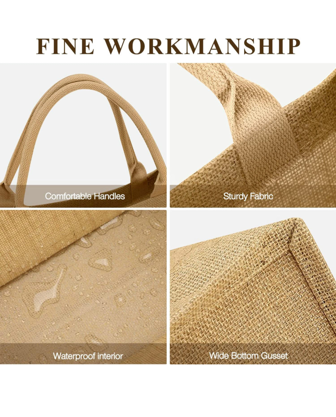 Jute Tote Bag