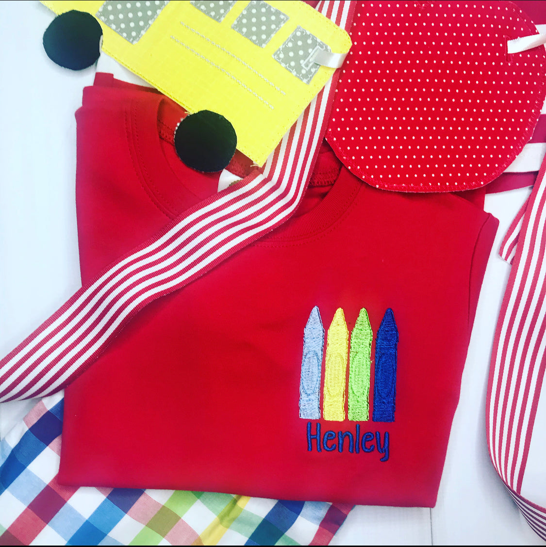 Primary Crayon Pocket Shirt