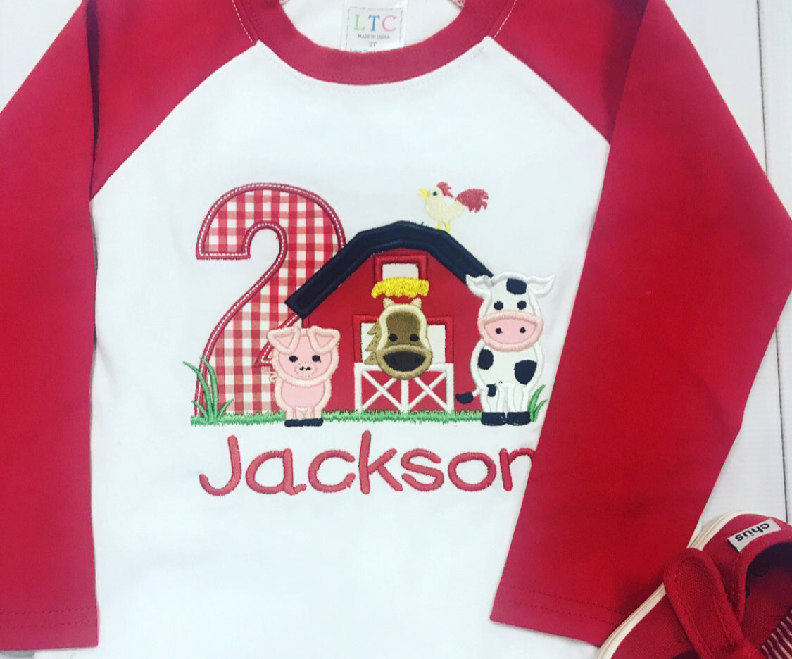 Farm Birthday Shirt