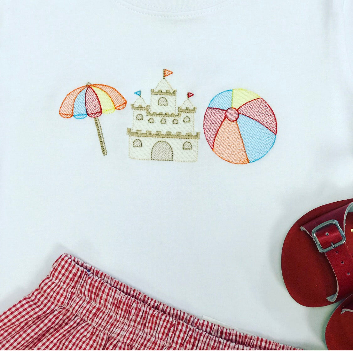 Beach Days Trio (Red)