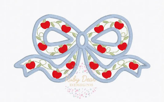 Sample Sale Apple Bow