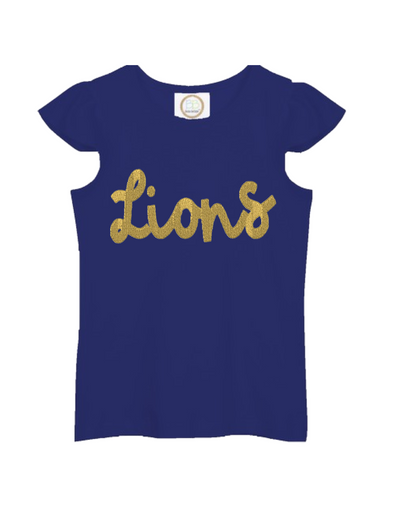 Girls Spirit Ruffle Tees