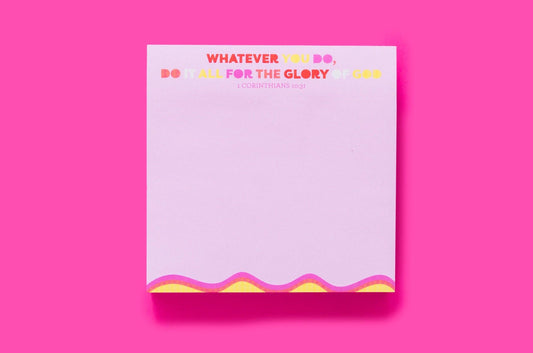 Glory of God Sticky Notes - Min. 4 (SR-08)