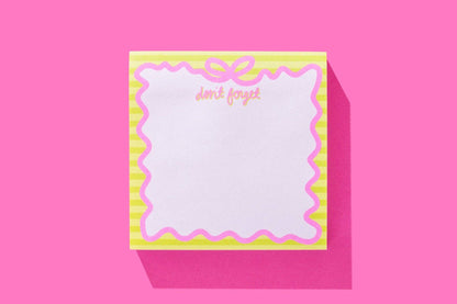 Bow Sticky Notes - Min. 4 (SR-10)
