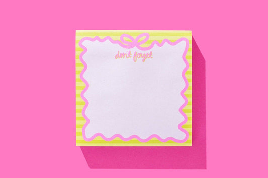 Bow Sticky Notes - Min. 4 (SR-10)