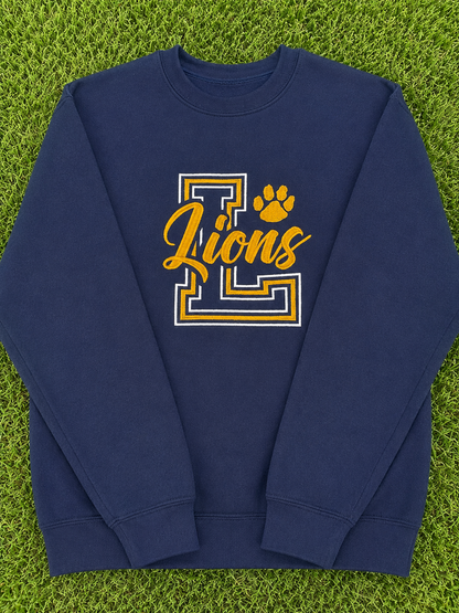 YOUTH and ADULT Varsity Lions Crewneck