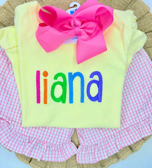 Bubble Pop Embroidered Shirt