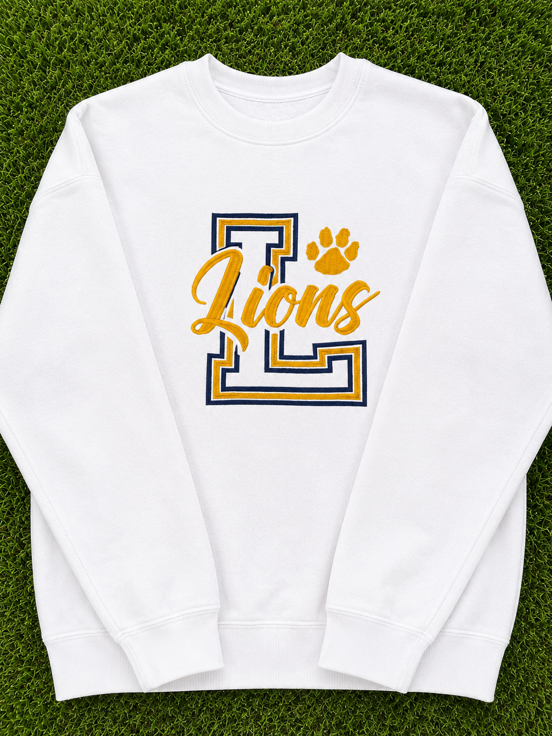 YOUTH and ADULT Varsity Lions Crewneck
