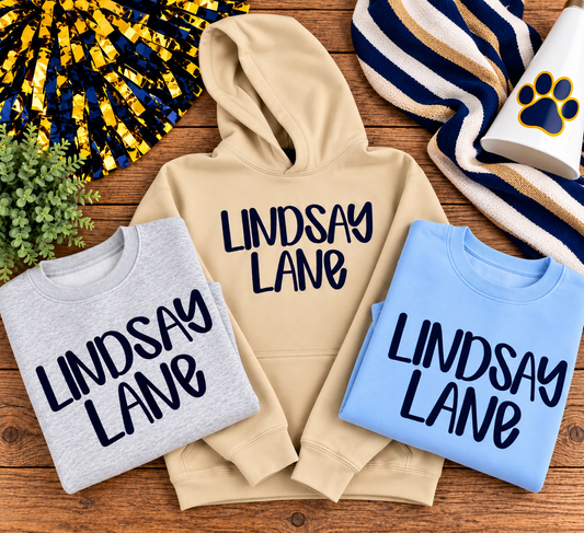 Lindsay Lane Embroidered Sweatshirt