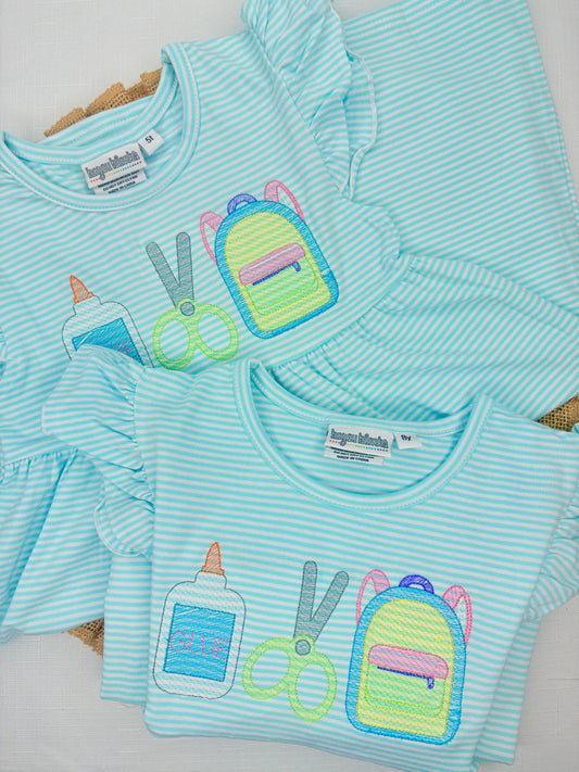 School Glue Flutter Dress