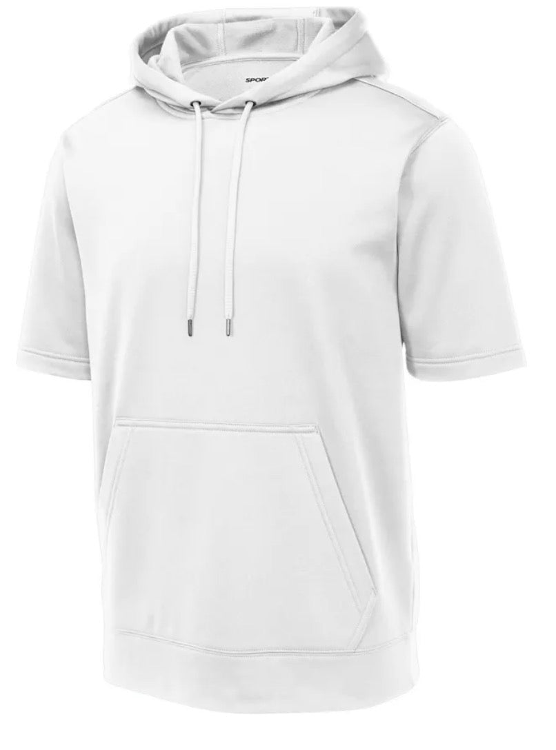 ADULT Sport-Tek Short Sleeve Hooded Pullover