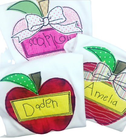 Custom Handwriting Applique Shirt