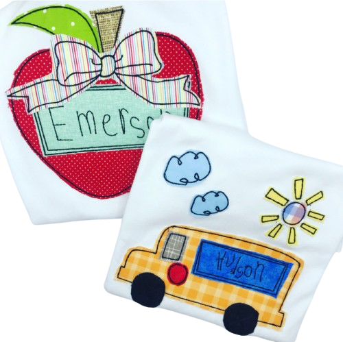 Custom Handwriting Applique Shirt