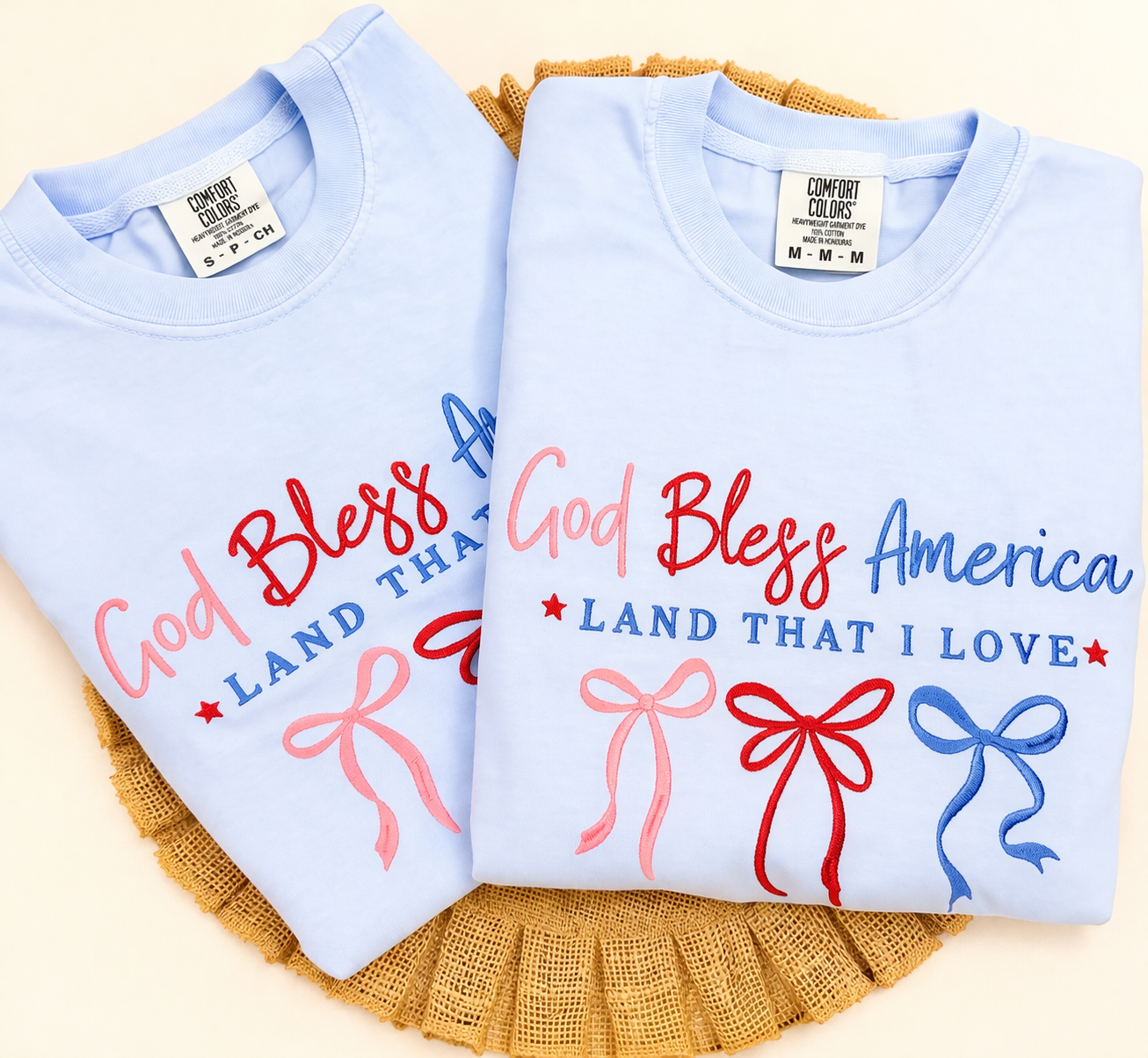 God Bless America Bows