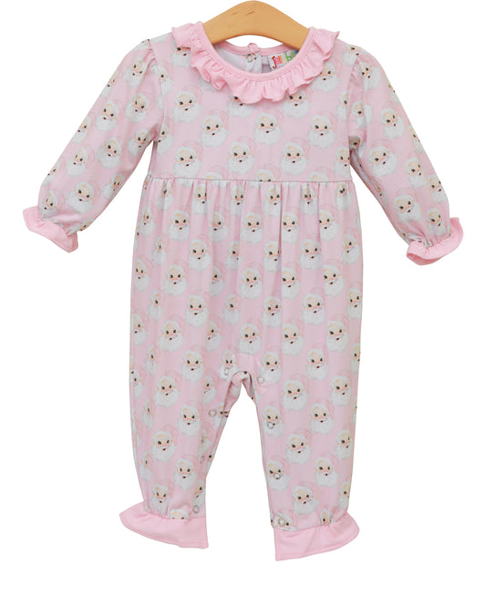 Jolly Santa Ruffle Romper