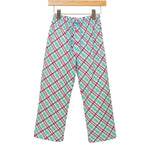 Merry and Bright Christmas Plaid Pants