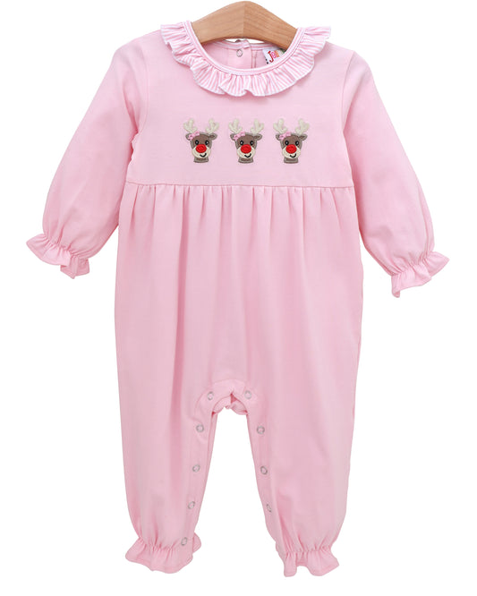 Run Run Rudolph Romper