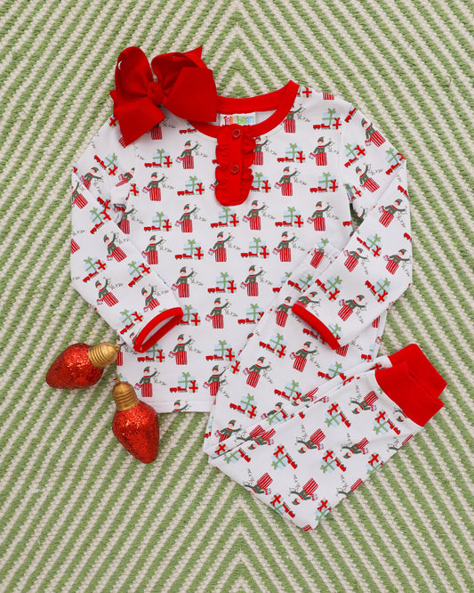 Santa's Helper Ruffle Set