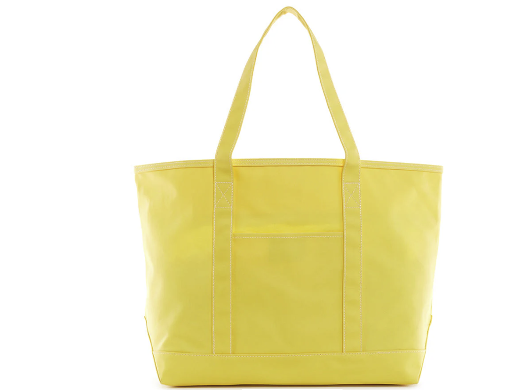 TRVL Maxi Tote -Coated Canvas - Monogramming Included