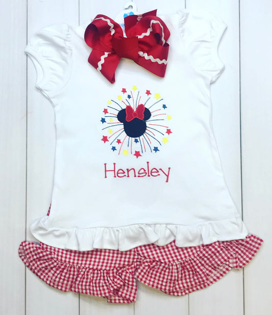 Fireworks Mouse Tee