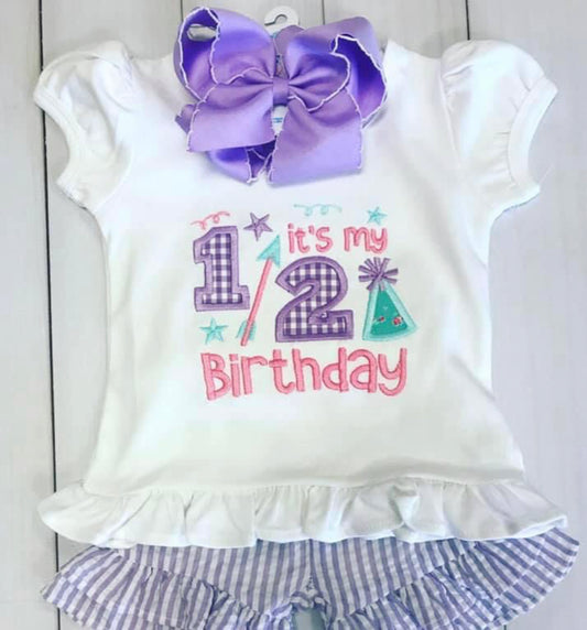 1/2 Birthday Shirt