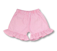 Gingham Ruffle Shorts (5 Colors)