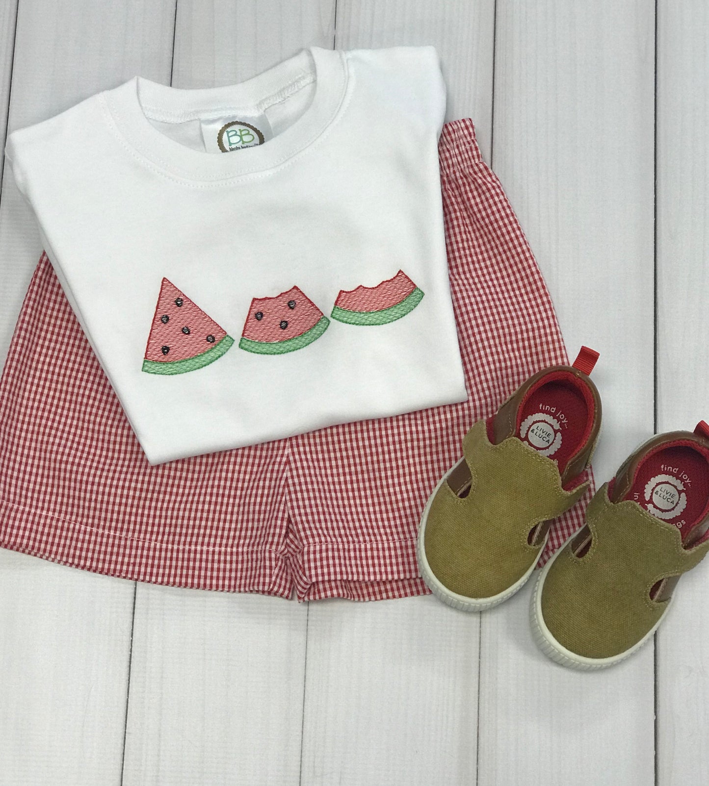 Vintage Watermelon Sketch