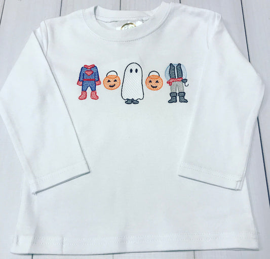 Spooky Hero Sketch Embroidery