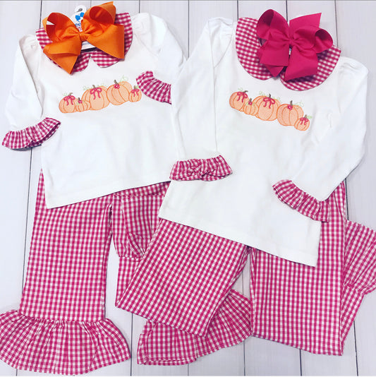 Pretty, Pretty Pumpkin Peter Pan Collar Shirt