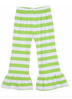 Lime Green Stripe Pants