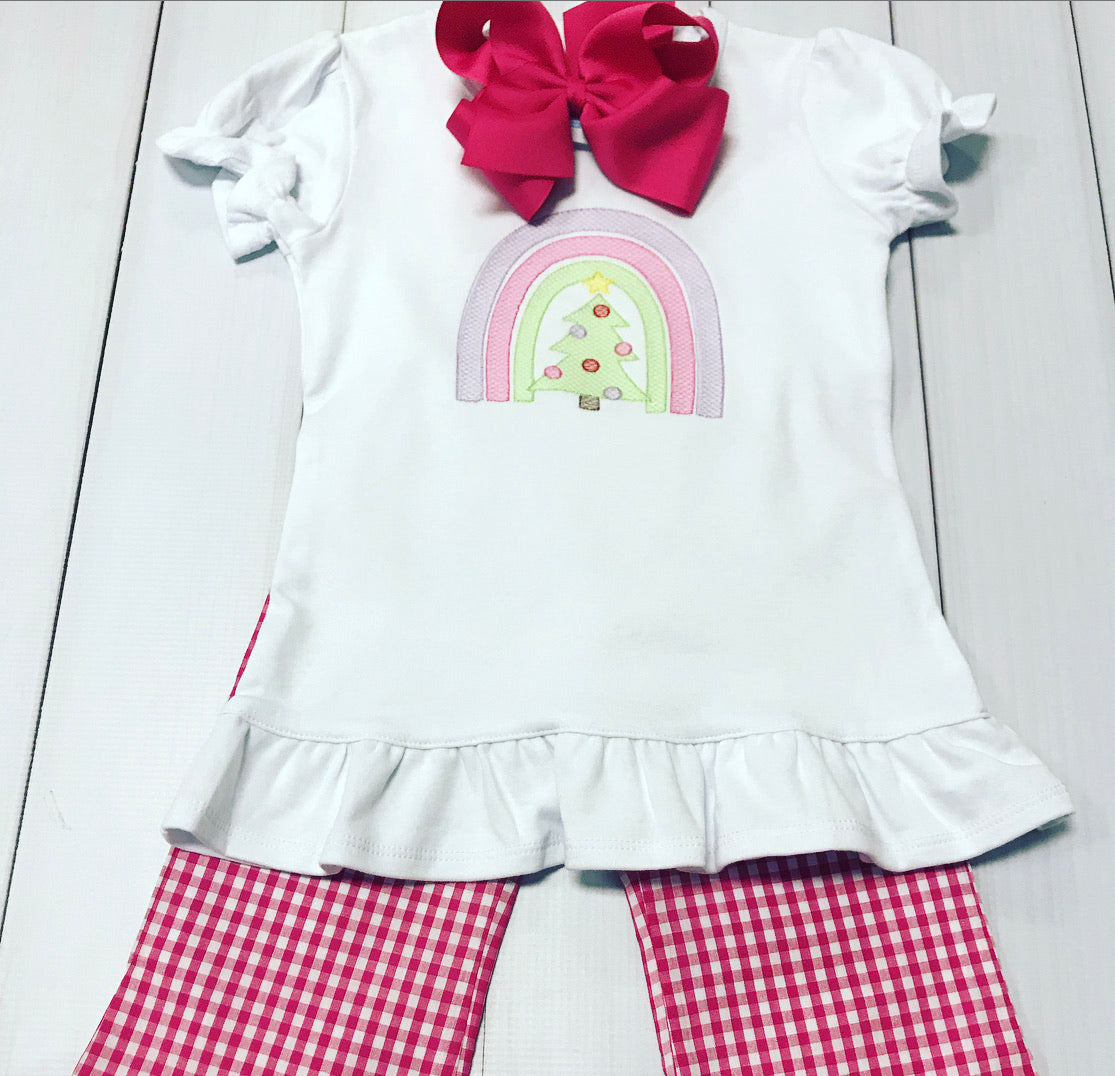 Rainbow Sketch Tree Shirt