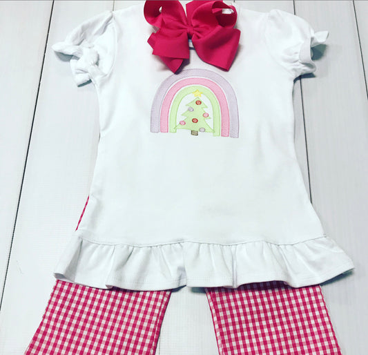 Rainbow Sketch Tree Shirt