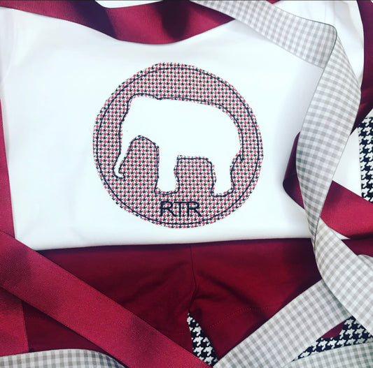 Elephant Circle Applique