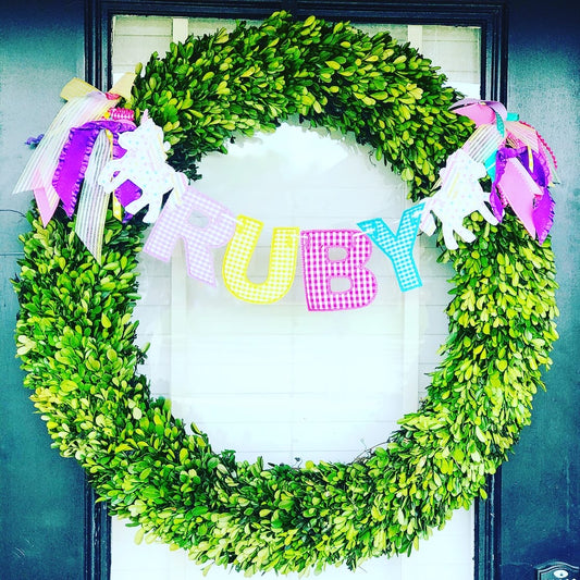 Rainbow Name Banner + Unicorns