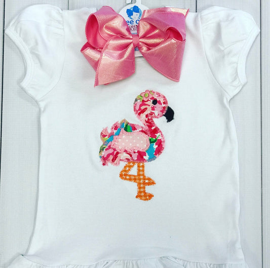 Floral Flamingo
