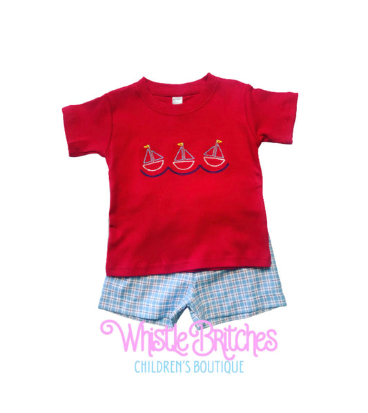 Blanks - Sailboat Trio Shirt