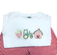 Scribble Strawberry Farm Shirt