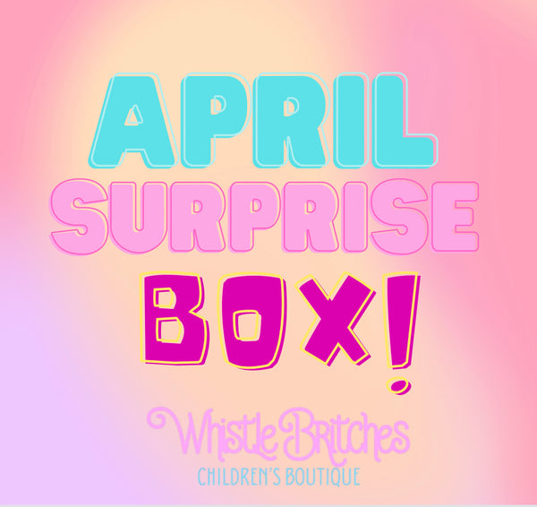 April Surprise Monogram BOX