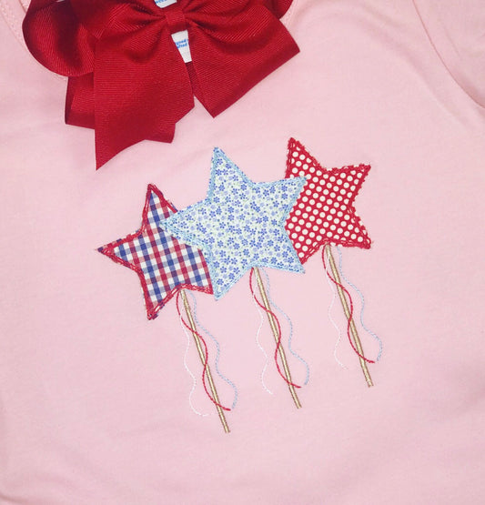 Star Trio Applique